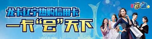 龙卡辽宁热购信用卡
